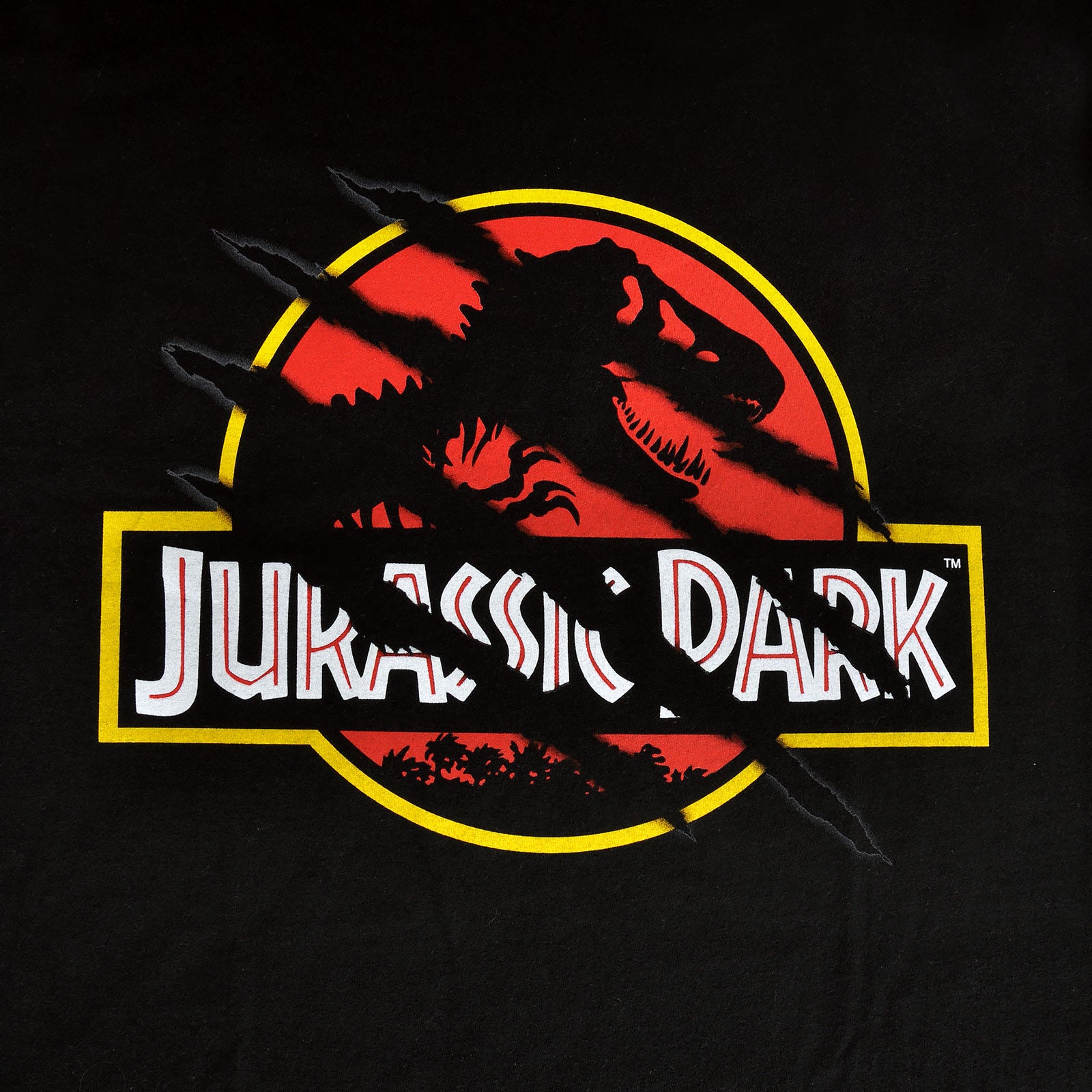 Produktbild Jurassic Park - Ripped Movie Logo T-Shirt schwarz