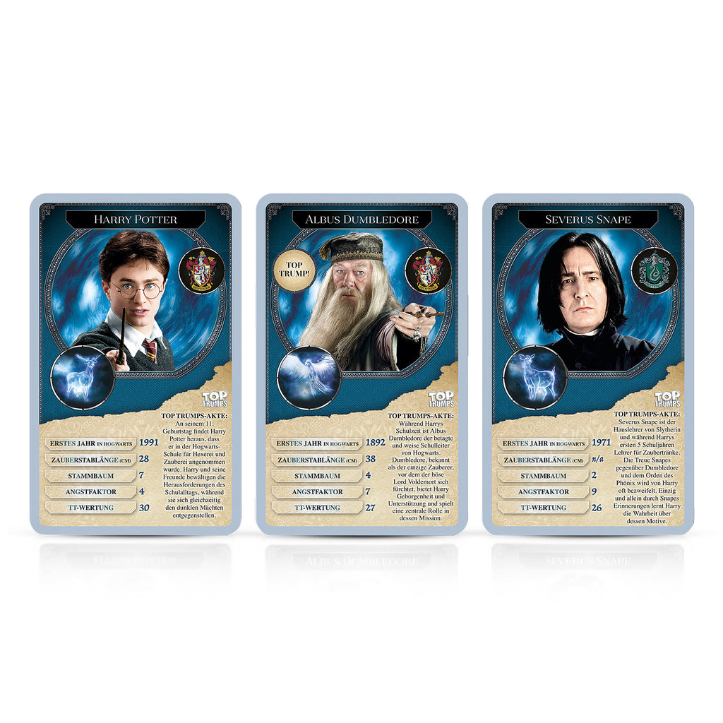 Produktbild Harry Potter - Hexen & Zauberer Top Trumps Spielkarten