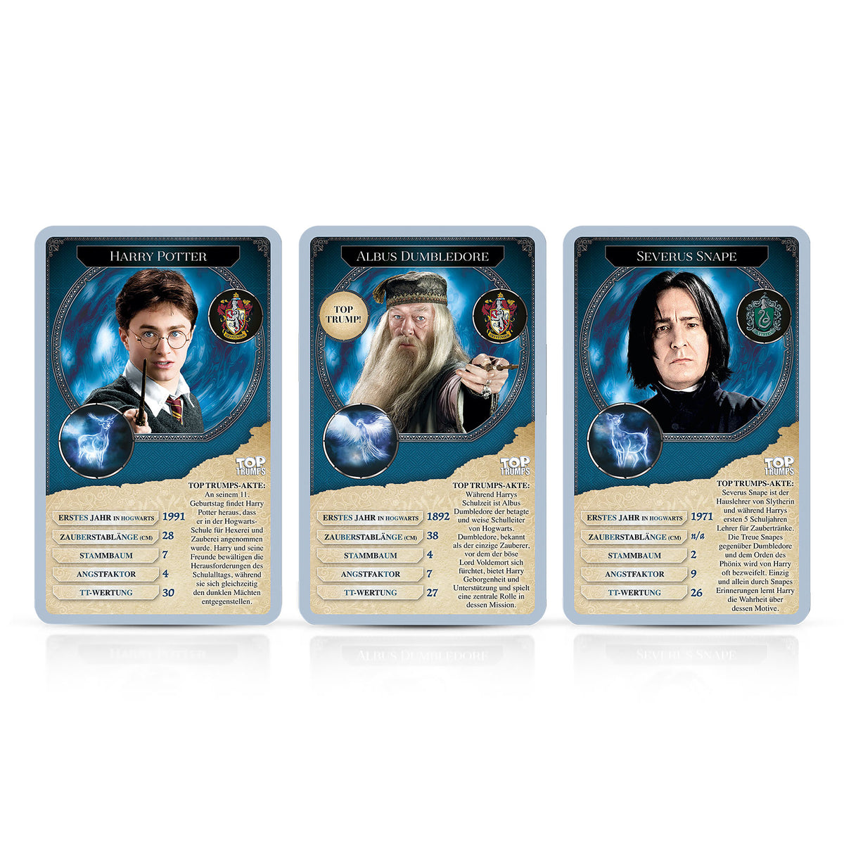 Produktbild Harry Potter - Hexen & Zauberer Top Trumps Spielkarten