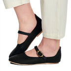 Produktbild Mittelalter Schuhe Cecilie Damen schwarz