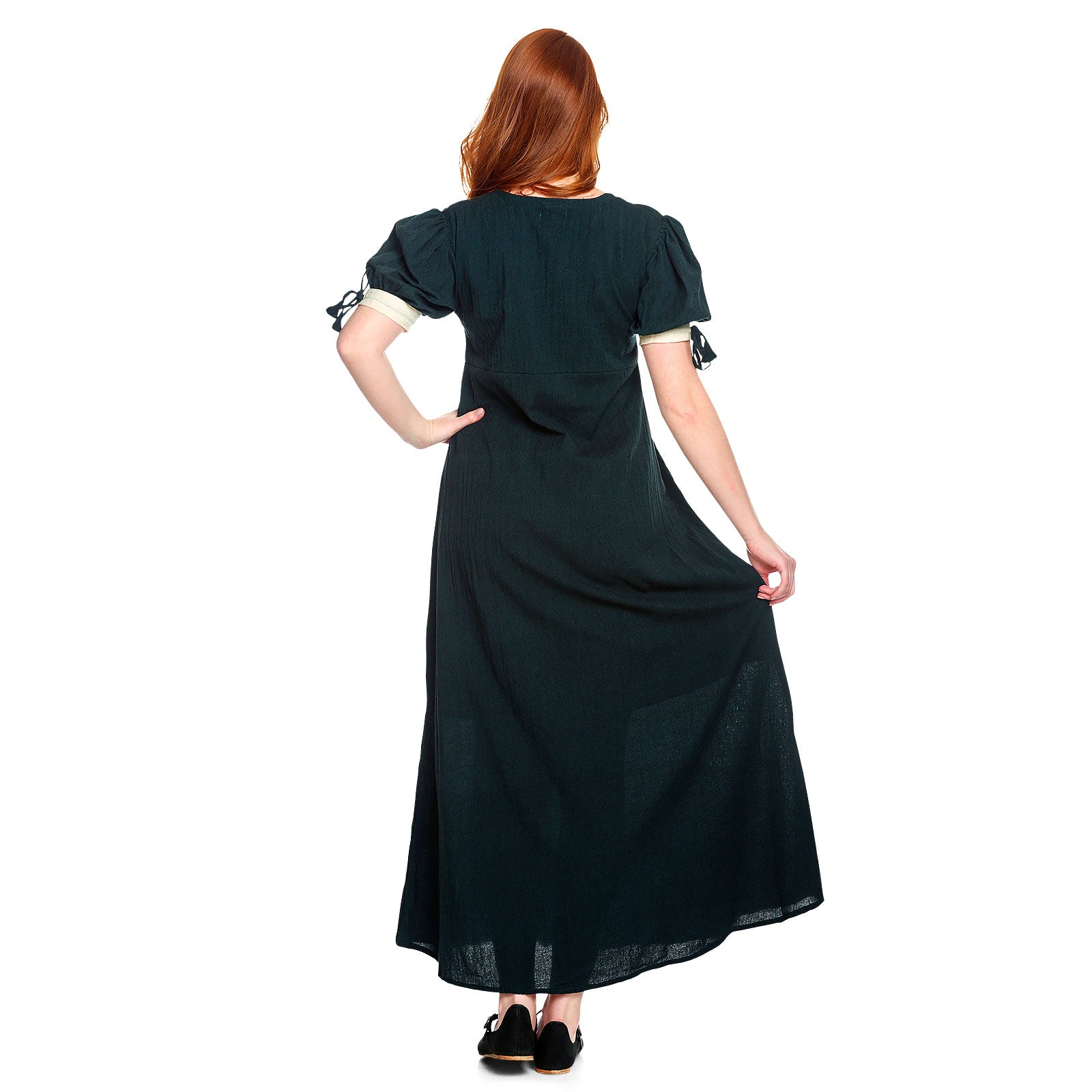 Produktbild Mittelalter Sommer Kleid Lysa grün-beige