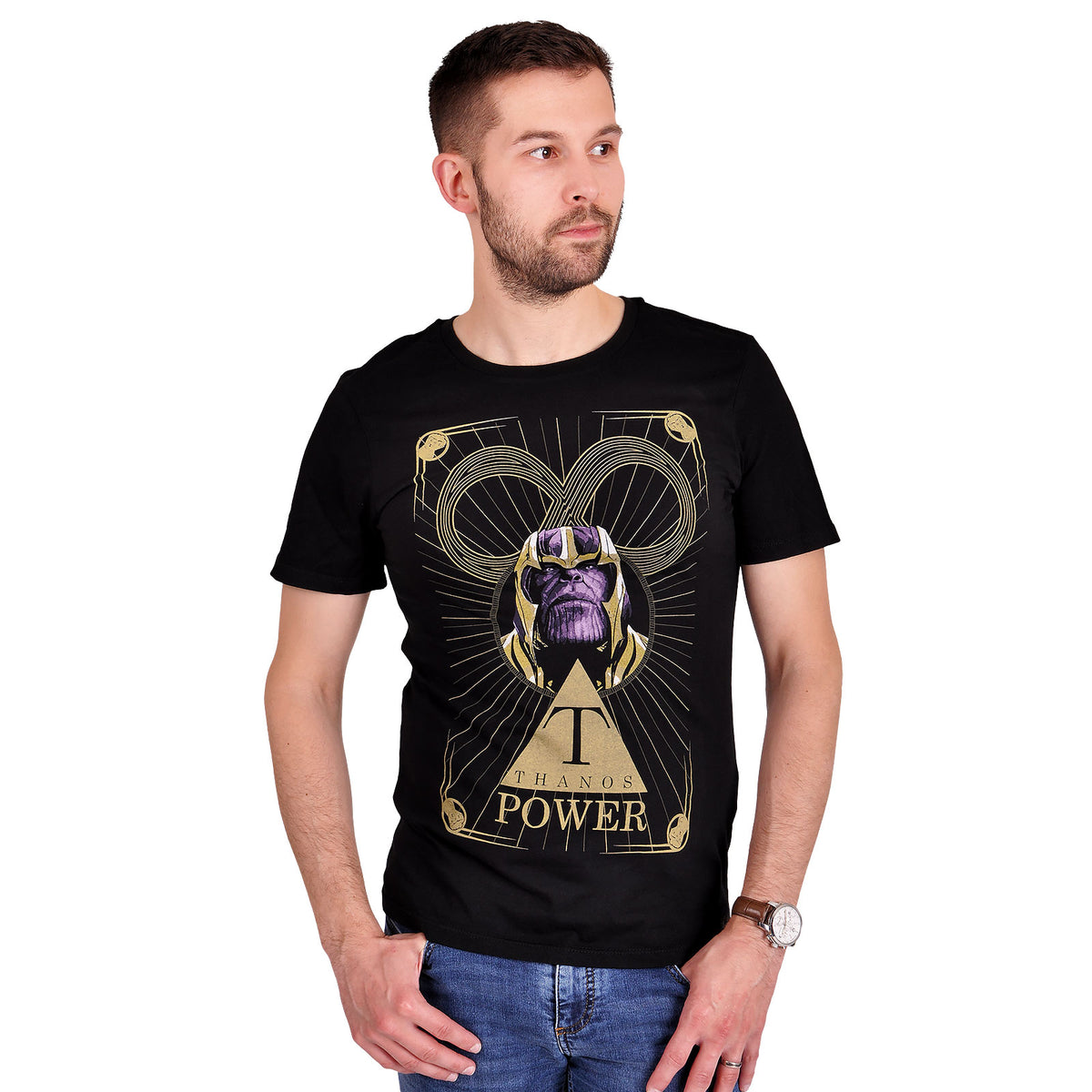 Produktbild Avengers - Thanos Power T-Shirt schwarz