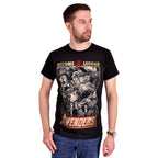 Produktbild Avengers - Become A Legend Poster T-Shirt schwarz