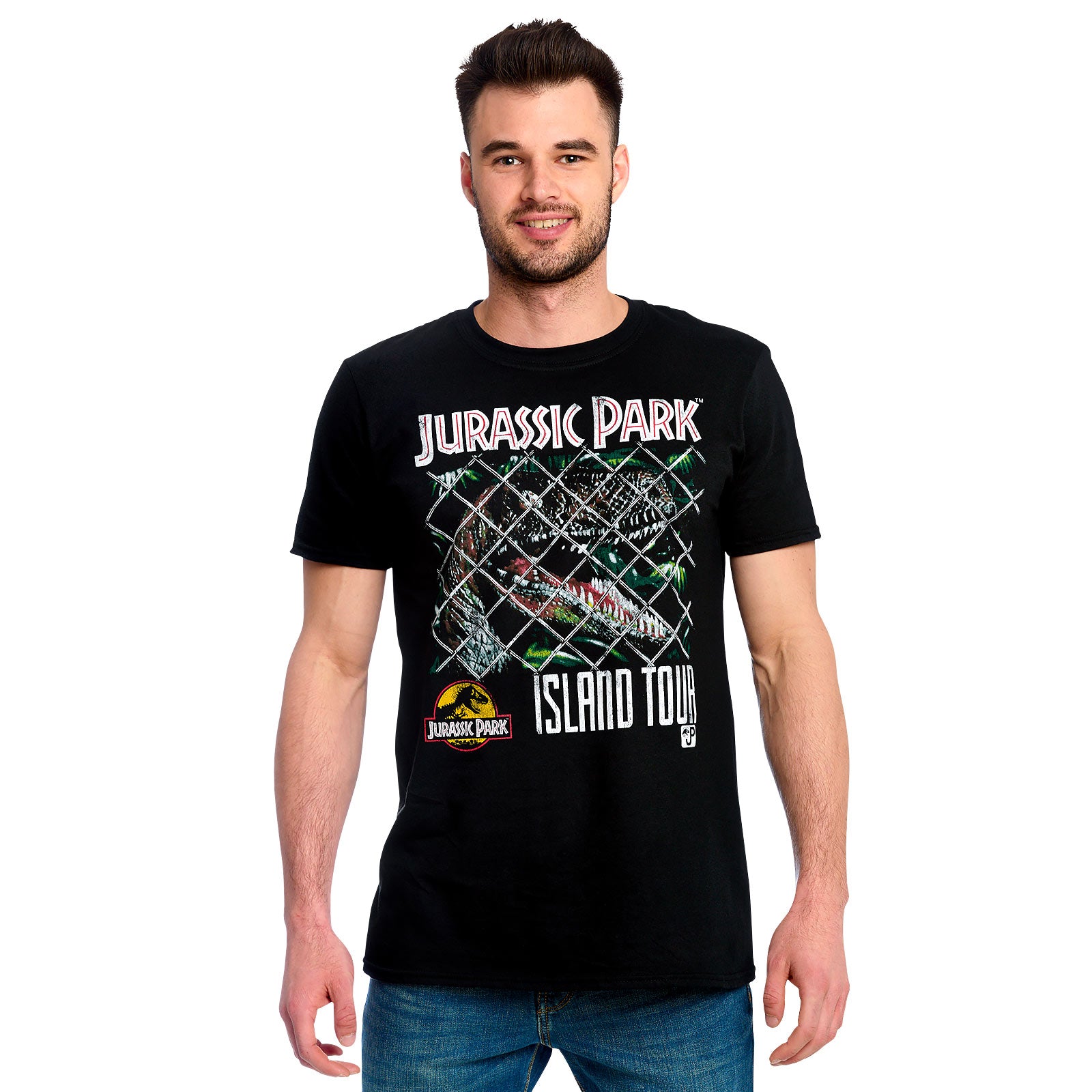 Produktbild Jurassic Park - Island Tour T-Shirt schwarz