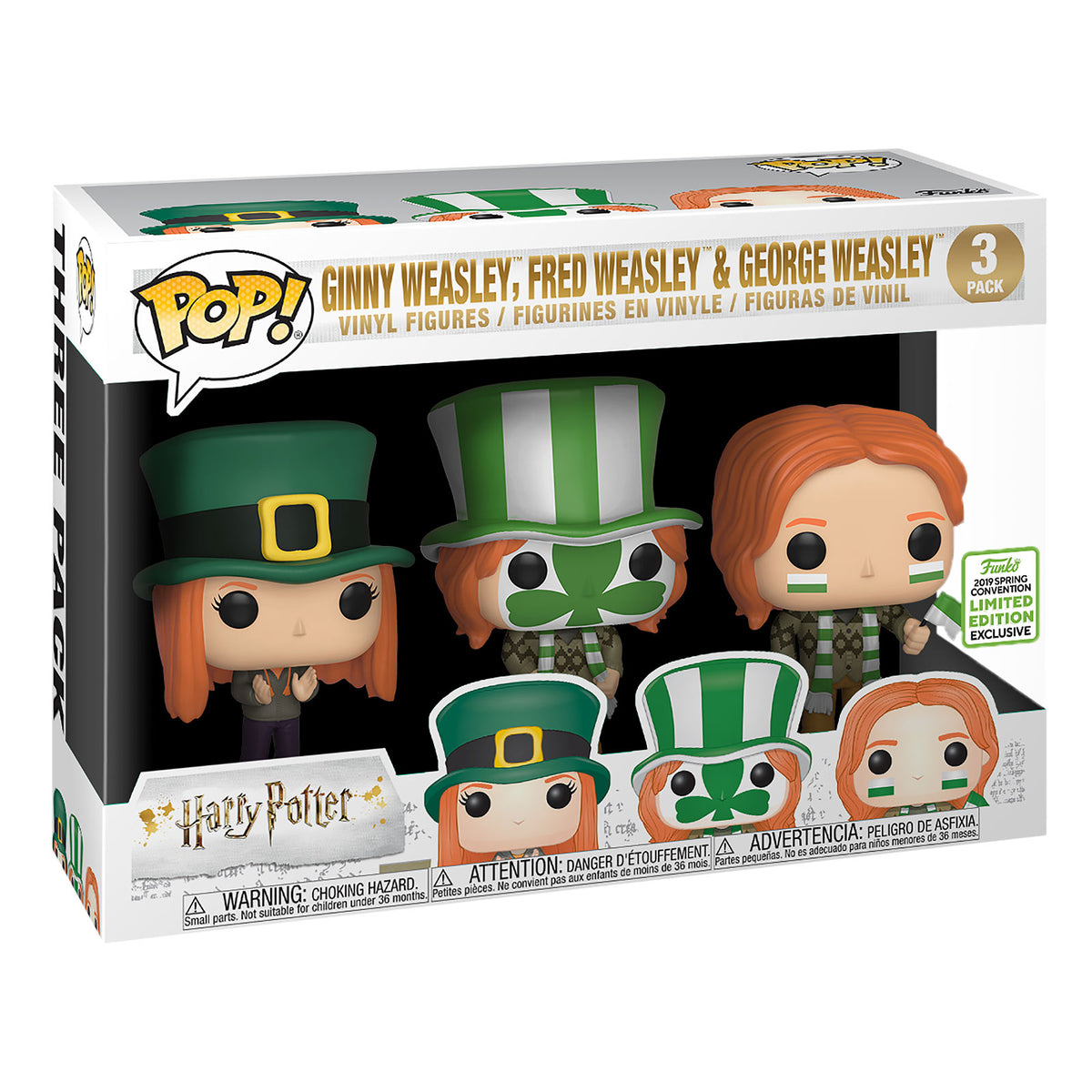 Produktbild Harry Potter - Weasleys Quidditch World Cup Funko Pop Figuren
