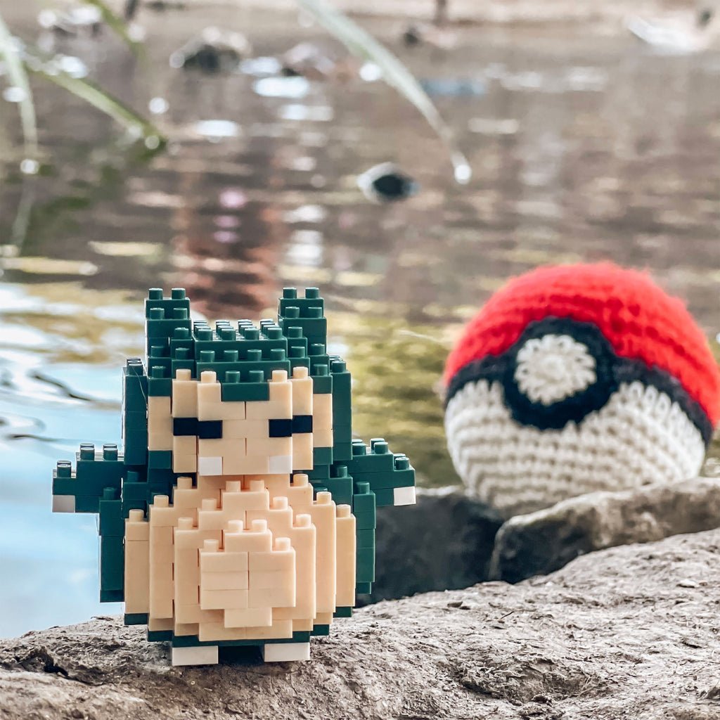 Produktbild Pokemon - Relaxo nanoblock Mini Baustein Figur