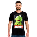 Produktbild Muppets - Kermit Poster T-Shirt schwarz