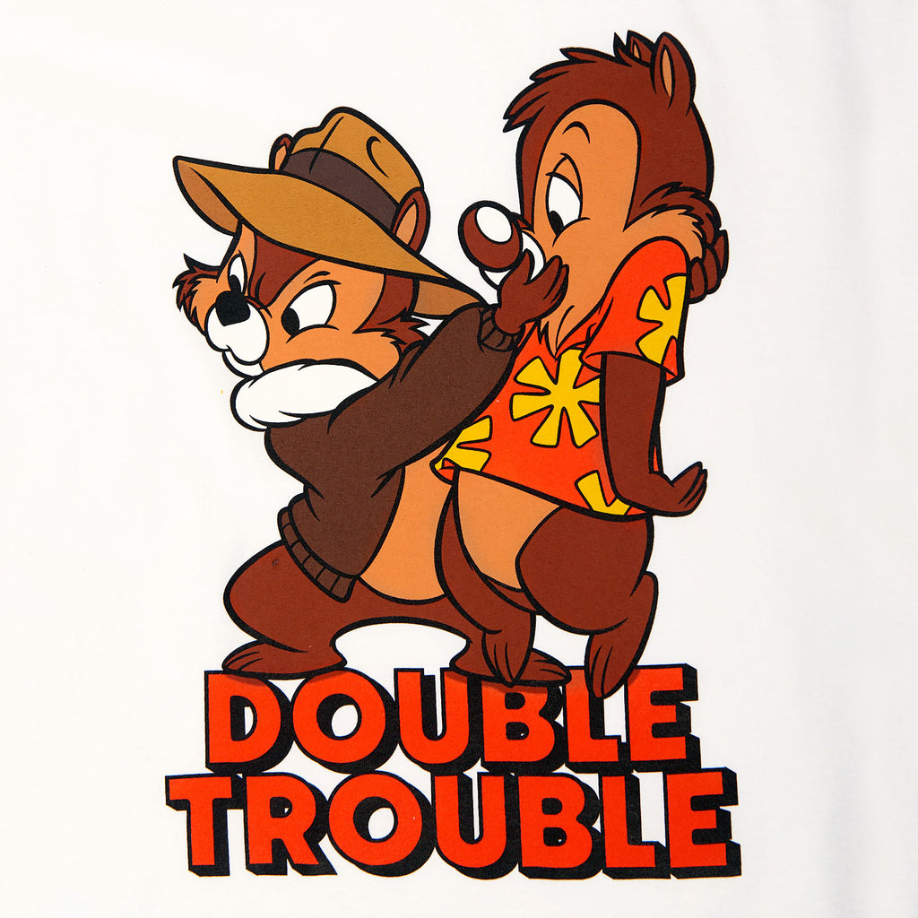 Produktbild Chip und Chap - Double Trouble T-Shirt Damen weiß