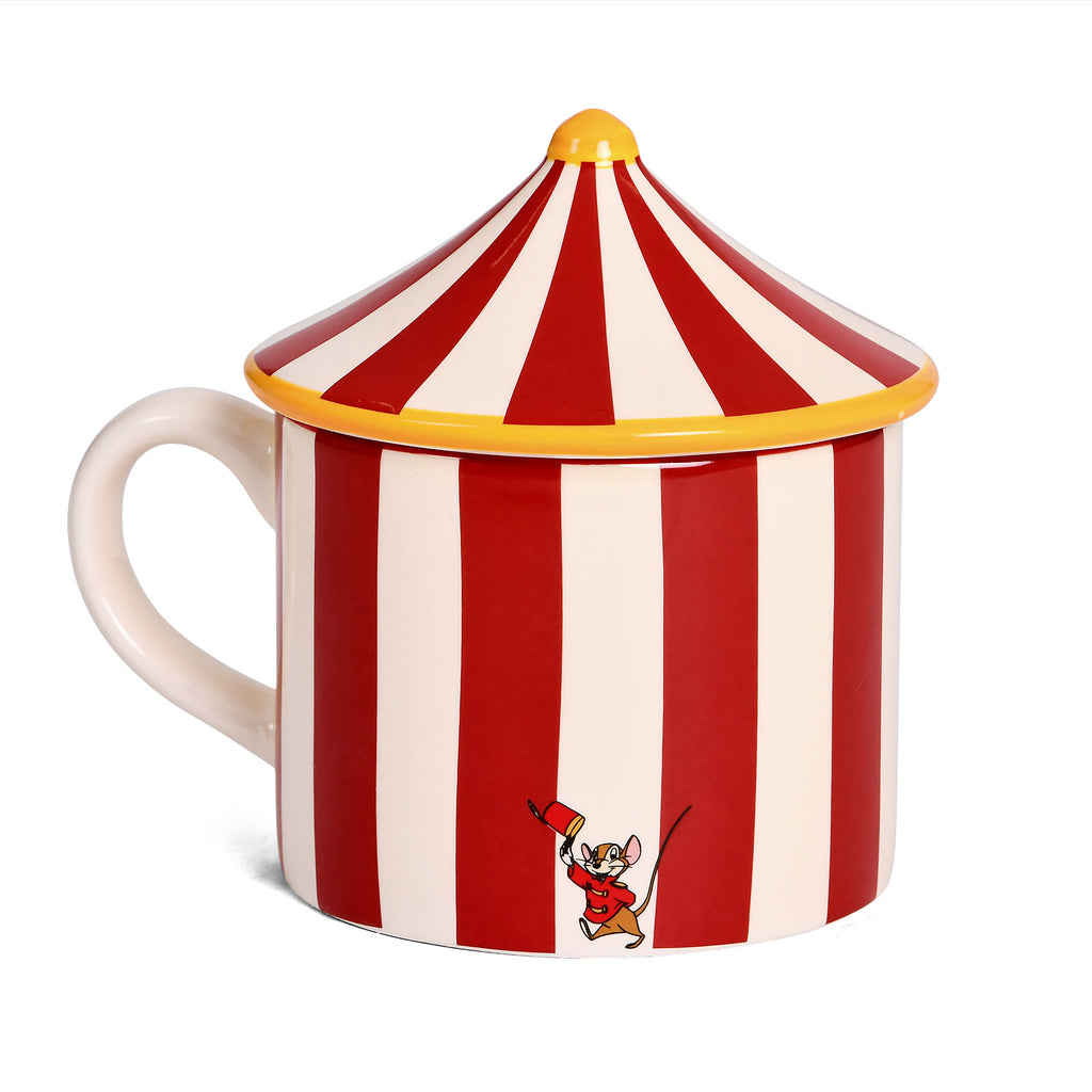 Produktbild Dumbo - Zirkuszelt 3D Tasse mit Deckel