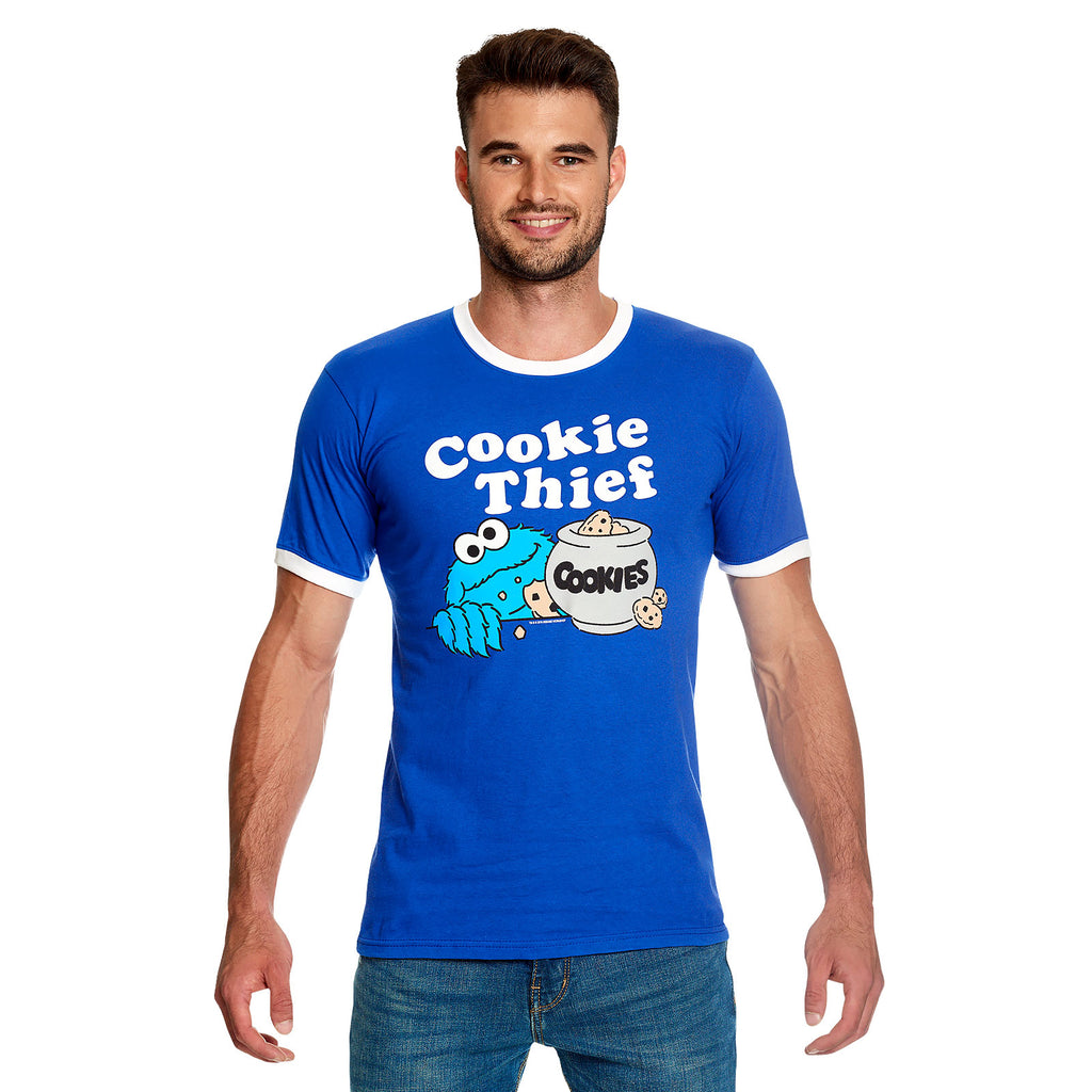 Produktbild Sesamstraße - Cookie Thief T-Shirt blau