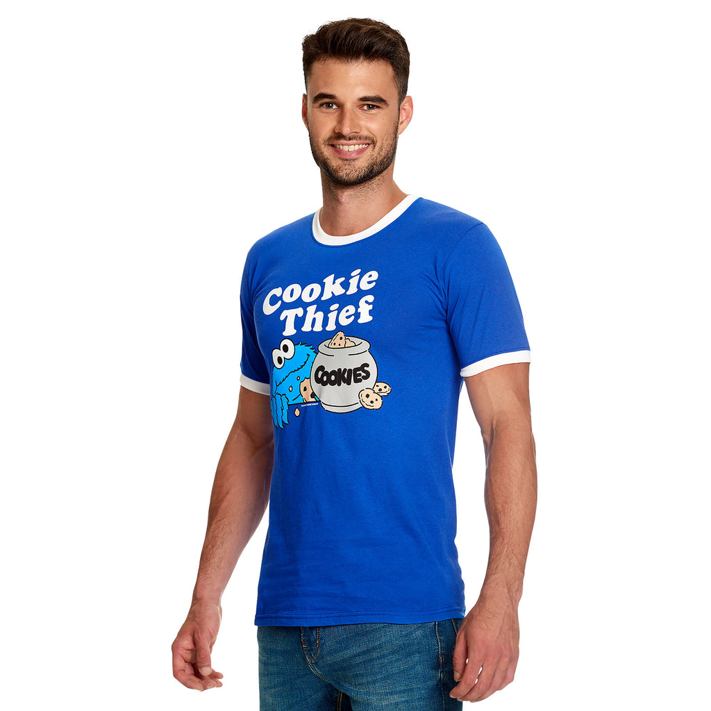 Produktbild Sesamstraße - Cookie Thief T-Shirt blau
