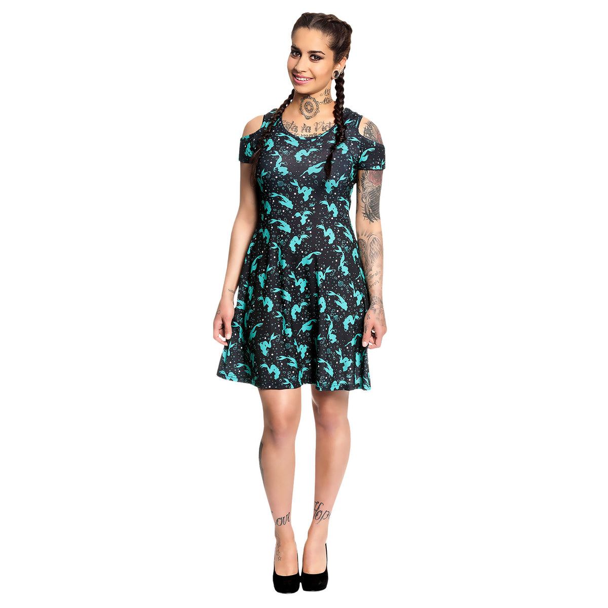 Produktbild Arielle - Swimming Mermaid Minikleid