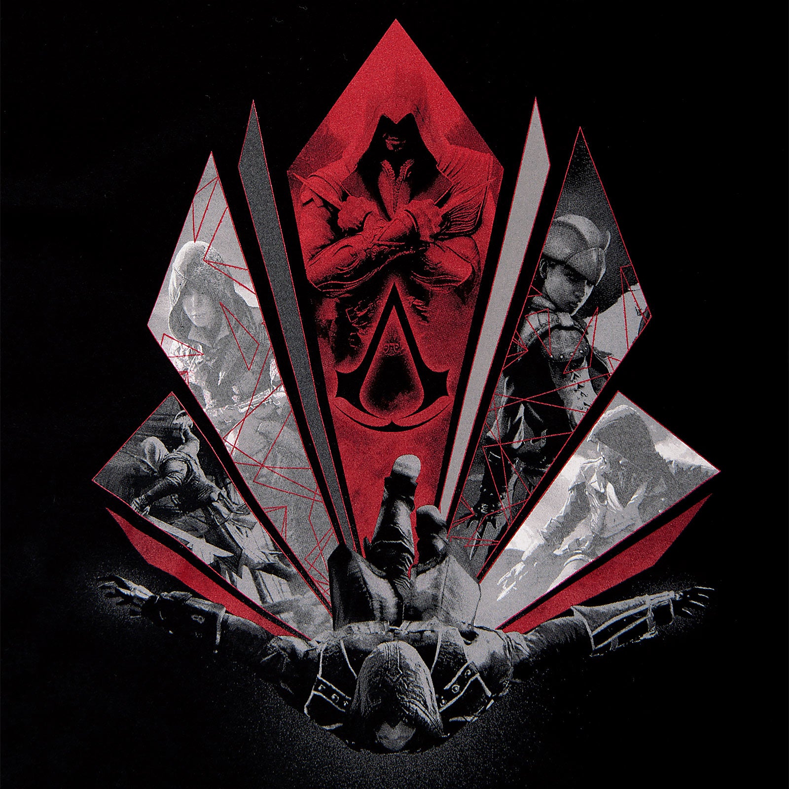 Produktbild Assassins Creed - Eagle Dive T-Shirt schwarz