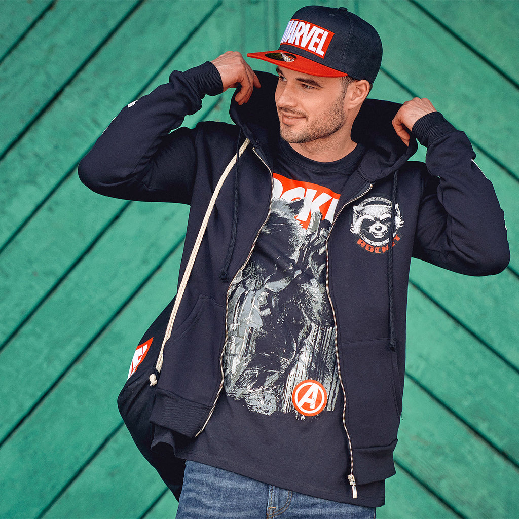Produktbild Avengers - Rocket Raccoon T-Shirt schwarz