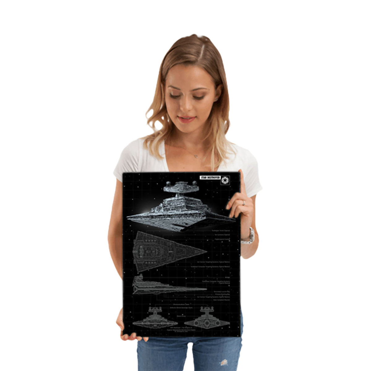 Produktbild Star Wars - Sternenzerstörer Metall Poster