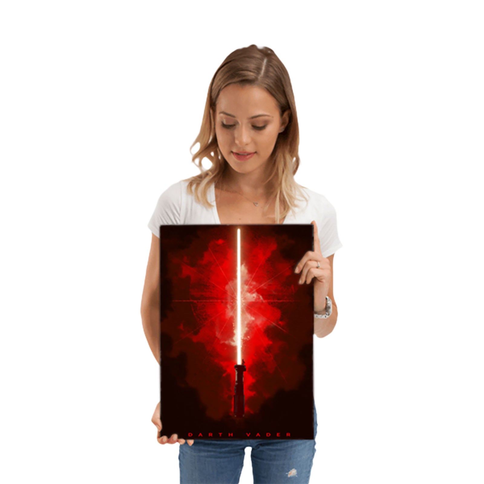 Produktbild Star Wars - Darth Vader Lichtschwert Metall Poster