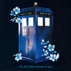 Product image Doctor Who - Floral Tardis Women's T-Shirt Blue