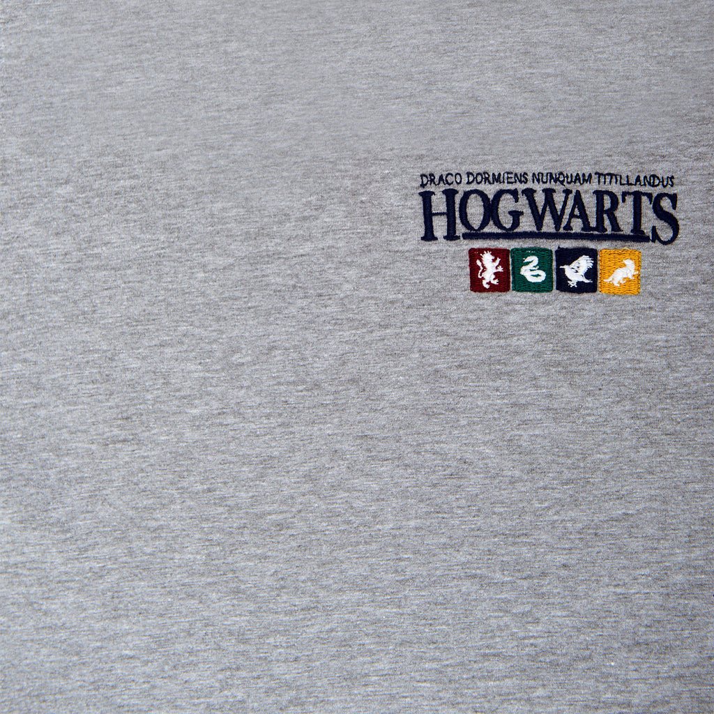 Produktbild Harry Potter - Hogwarts Crop Top Damen grau