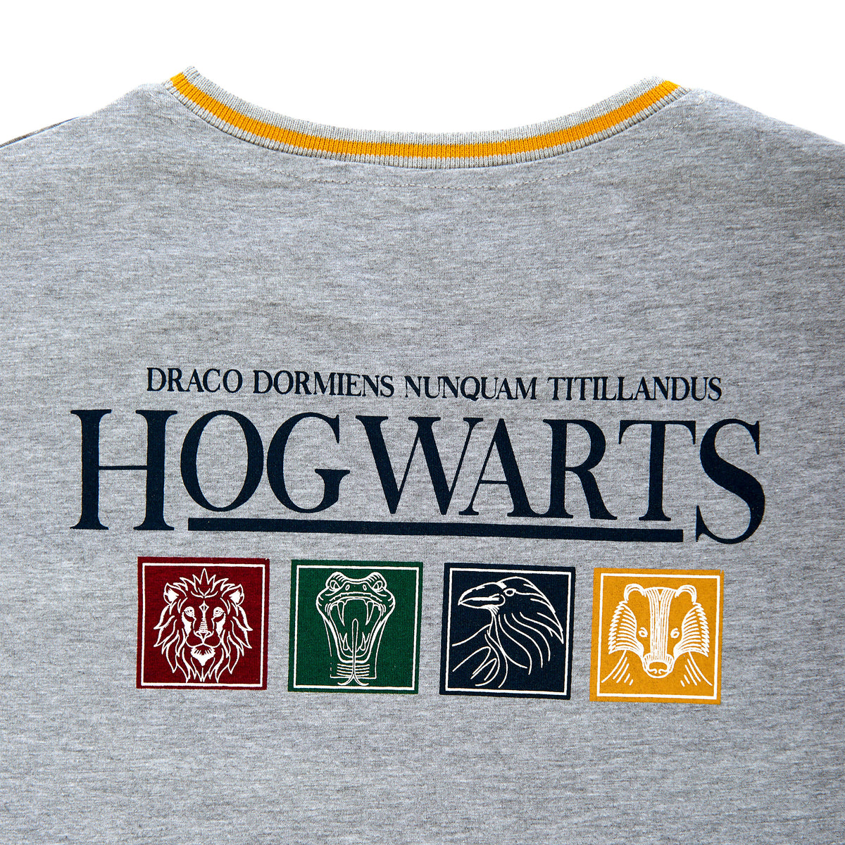 Produktbild Harry Potter - Hogwarts Crop Top Damen grau