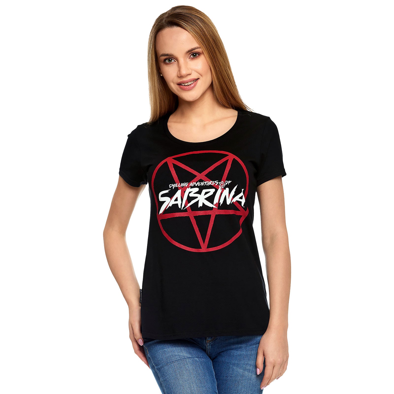Produktbild Chilling Adventures of Sabrina - Logo T-Shirt Damen schwarz