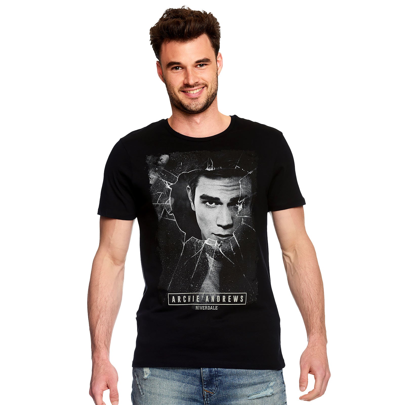 Produktbild Riverdale - Archie Andrews Broken Glass T-Shirt schwarz