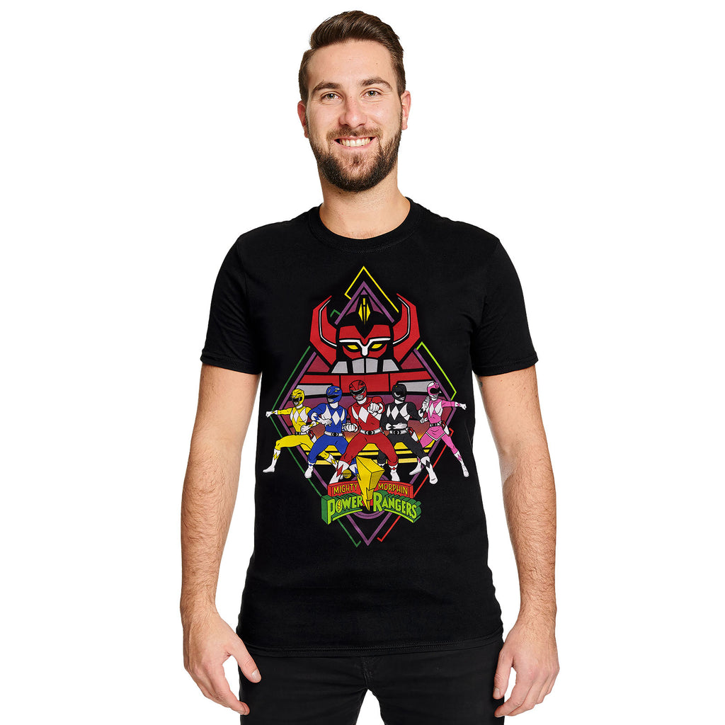 Produktbild Power Rangers - Team T-Shirt schwarz