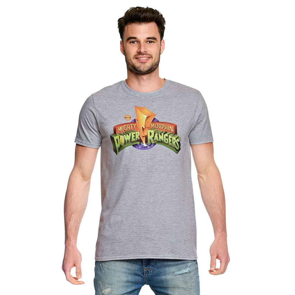 Produktbild Power Rangers - Logo T-Shirt grau
