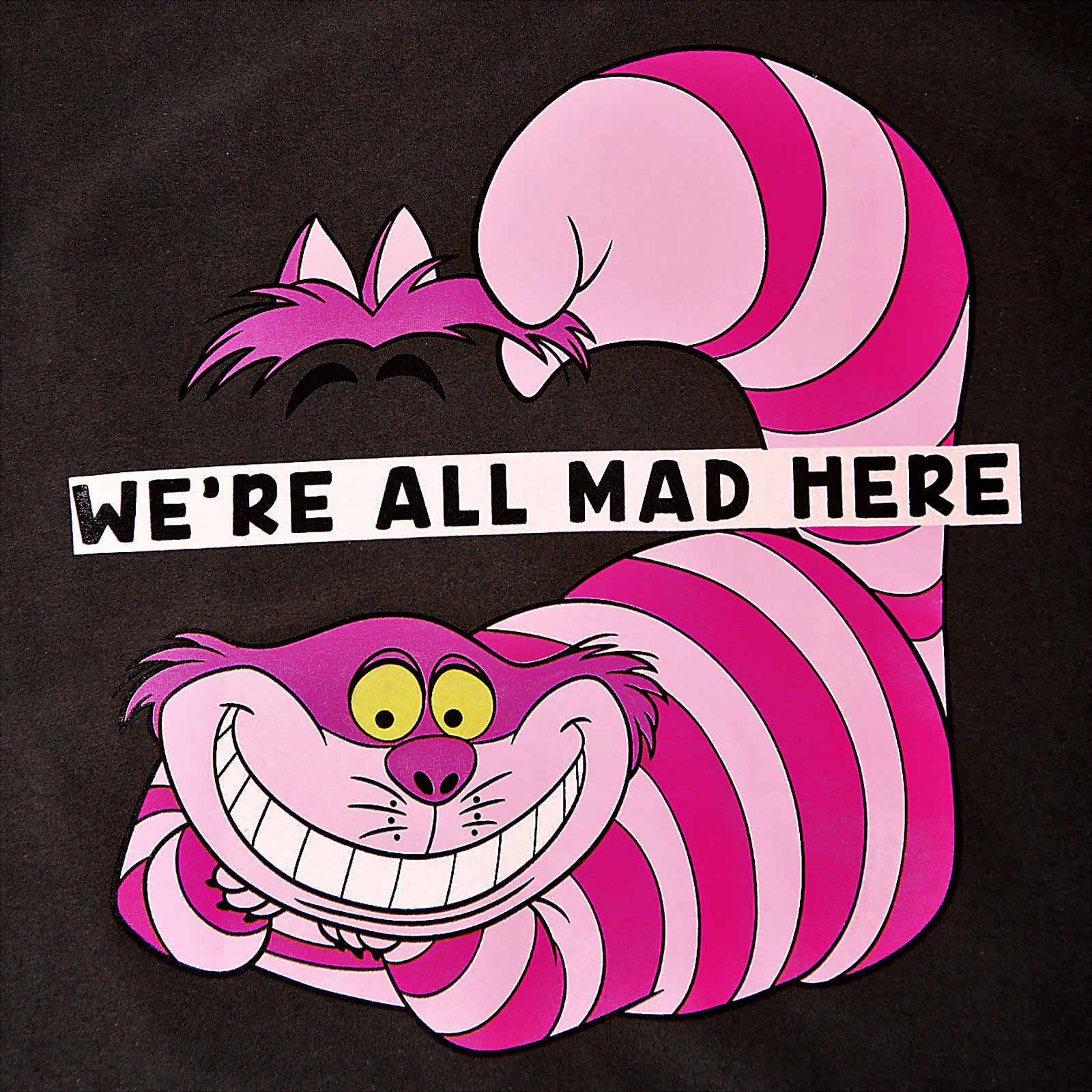 Produktbild Alice im Wunderland - Grinsekatze All Mad Here T-Shirt grau