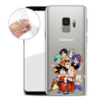 Produktbild Dragon Ball - Characters Samsung Galaxy S9 Handyhülle Silikon transparent