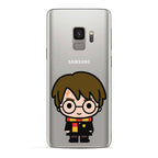 Produktbild Harry Potter - Chibi Samsung Galaxy S9 Handyhülle Silikon transparent