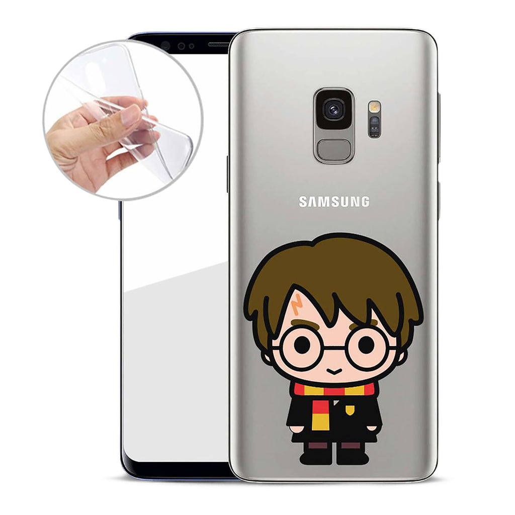Produktbild Harry Potter - Chibi Samsung Galaxy S9 Handyhülle Silikon transparent