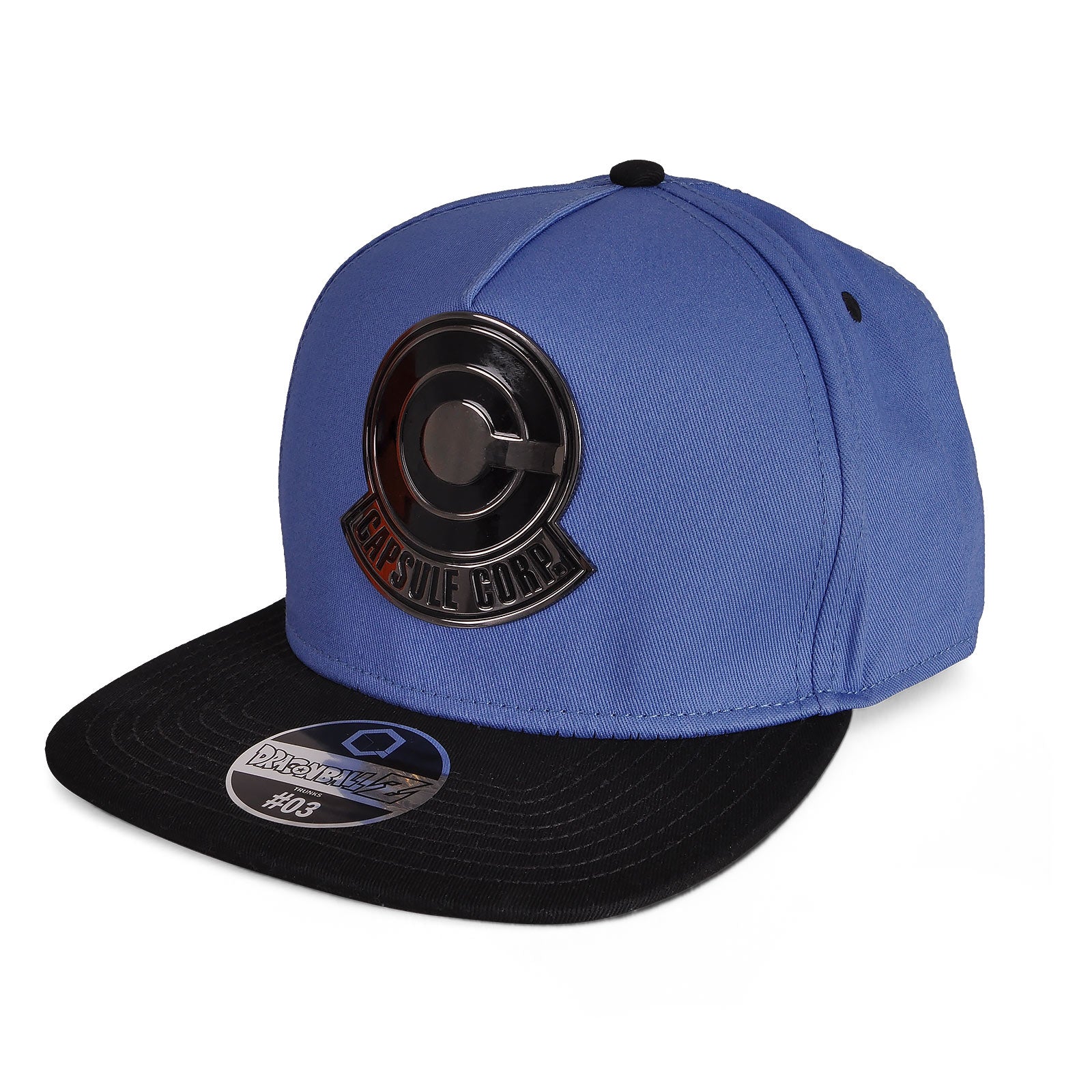 Produktbild Dragon Ball Z - Capsule Corporation Metall Logo Snapback Cap