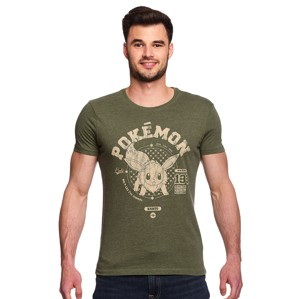 Pokemon - Evoli T-Shirt grün