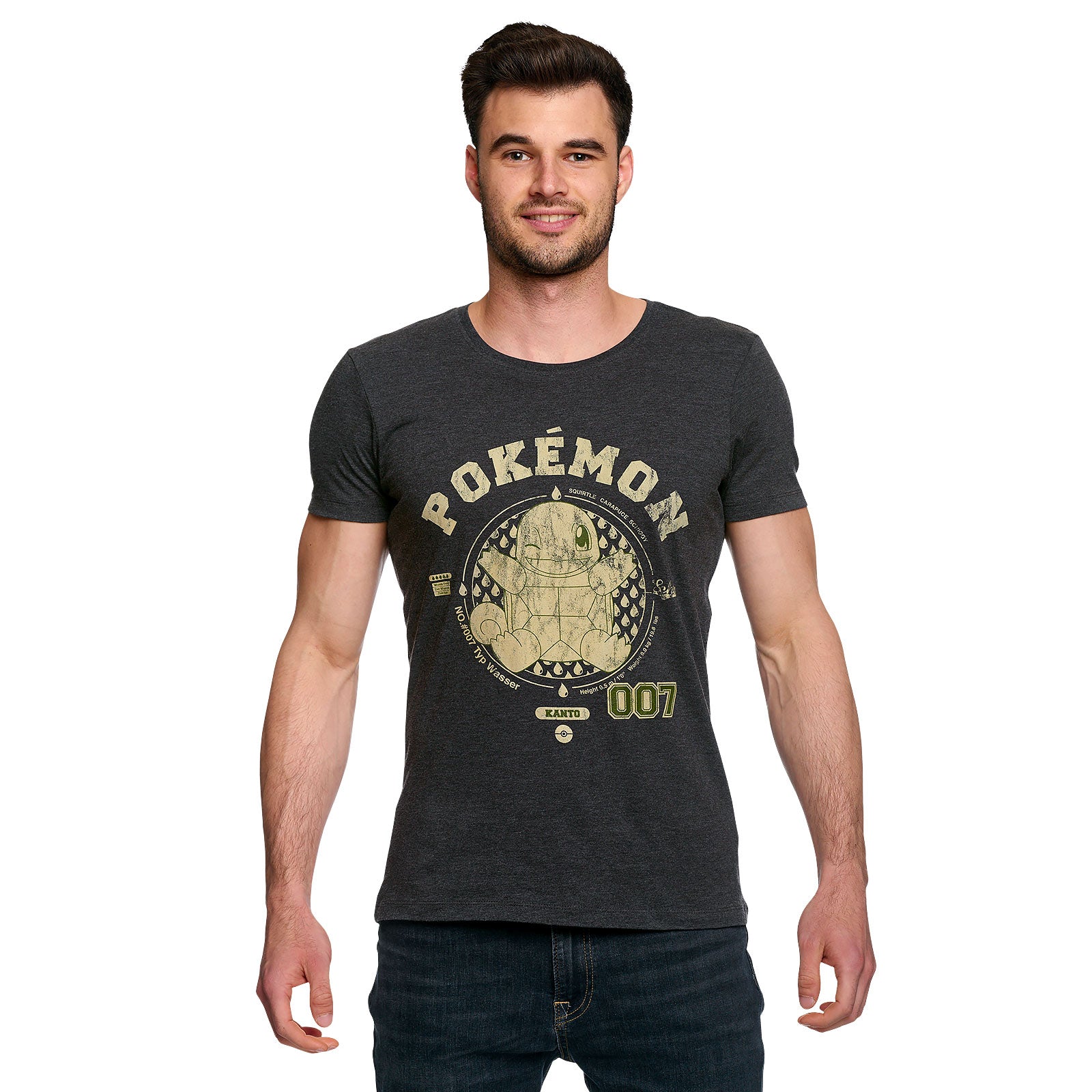 Produktbild Pokemon - Schiggy T-Shirt grau