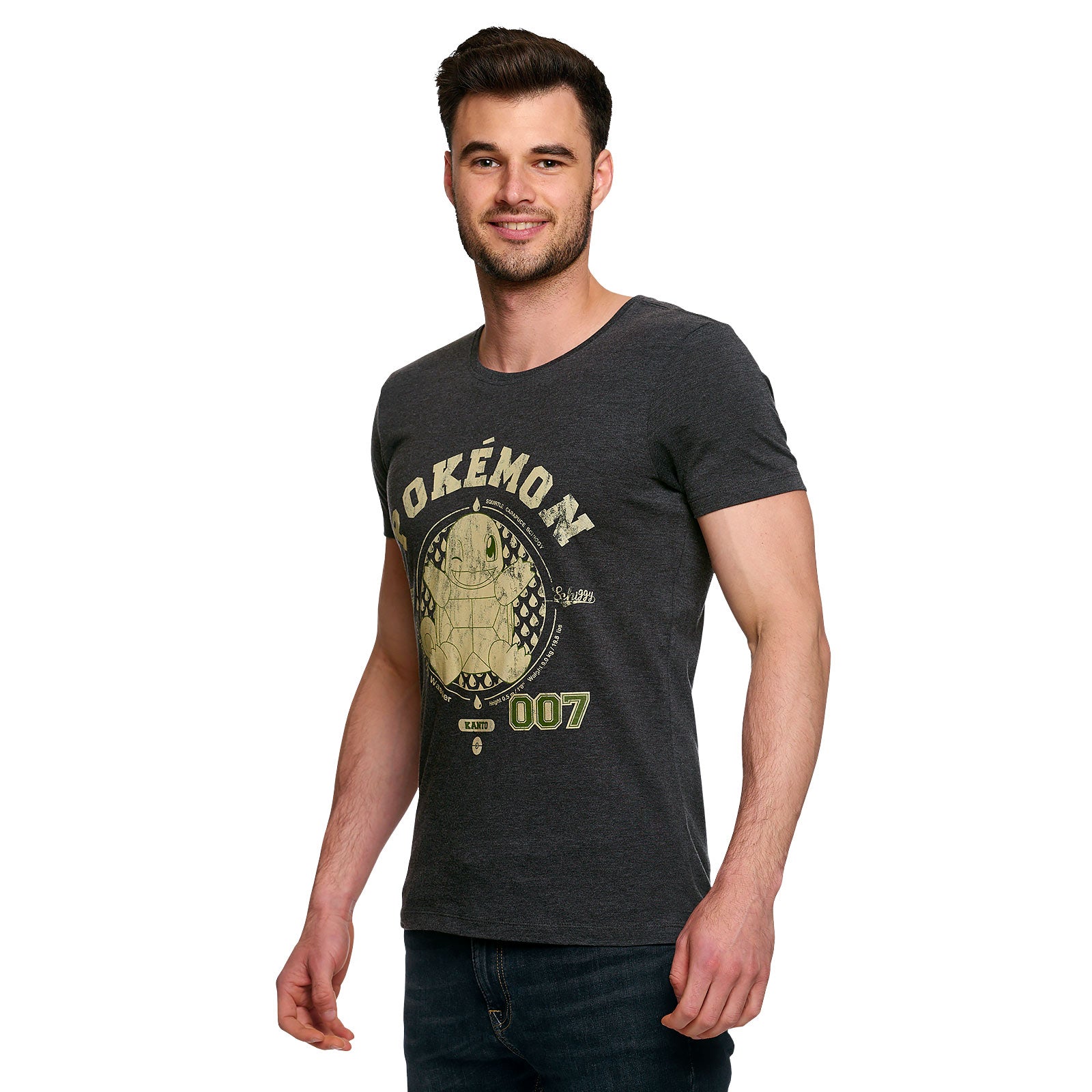Produktbild Pokemon - Schiggy T-Shirt grau