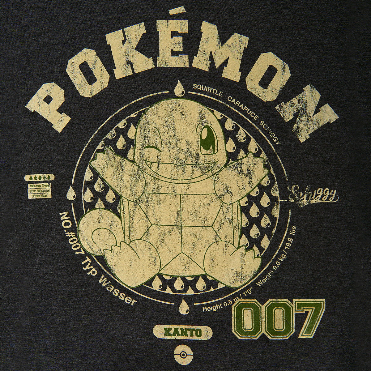 Produktbild Pokemon - Schiggy T-Shirt grau