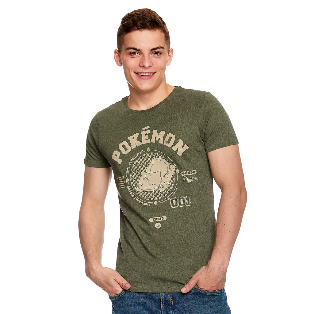 Pokemon - Bisasam T-Shirt grün