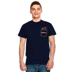 Produktbild Deadpool - Pocket T-Shirt blau