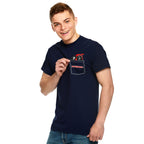 Produktbild Deadpool - Pocket T-Shirt blau