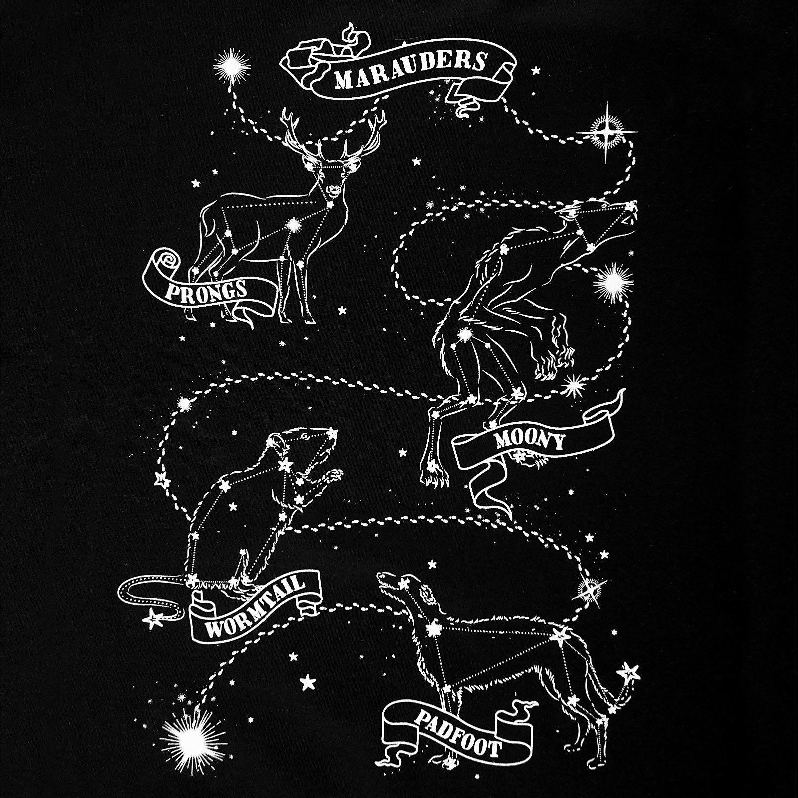 Produktbild Harry Potter - Marauders Astrology T-Shirt schwarz