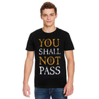 Produktbild Der Herr der Ringe - You Shall Not Pass T-Shirt schwarz