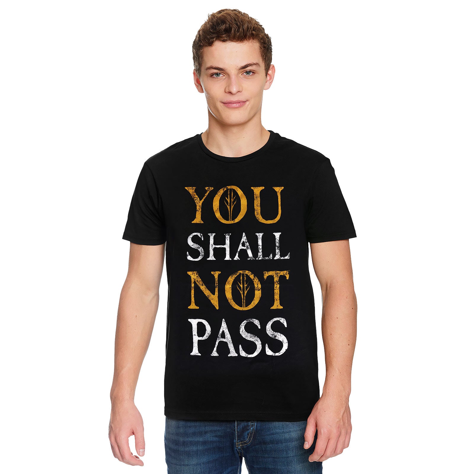 Produktbild Der Herr der Ringe - You Shall Not Pass T-Shirt schwarz