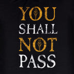 Produktbild Der Herr der Ringe - You Shall Not Pass T-Shirt schwarz