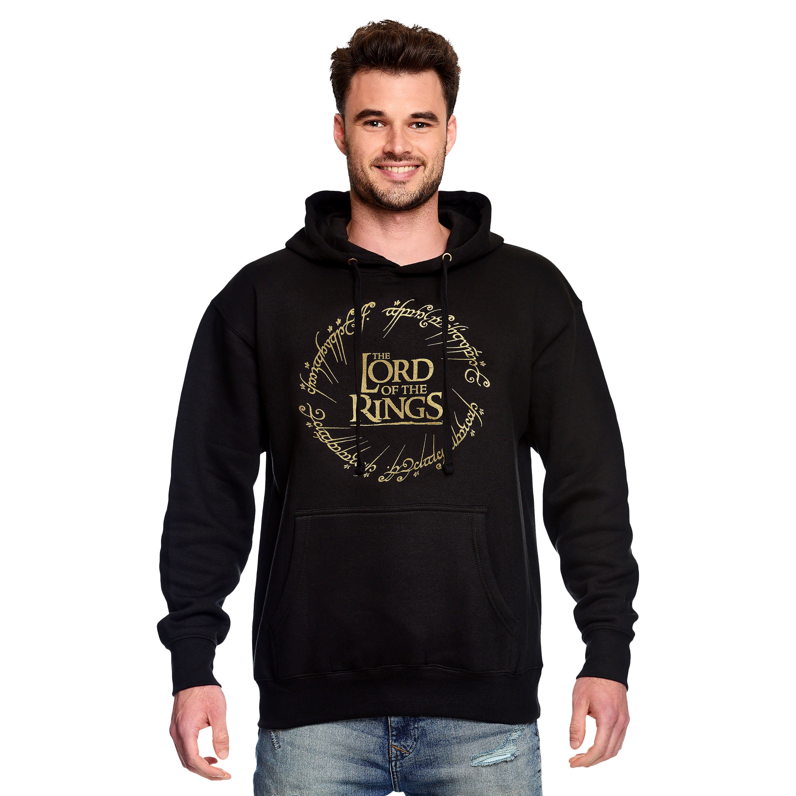 Produktbild Der Herr der Ringe - Der Eine Ring Hoodie schwarz