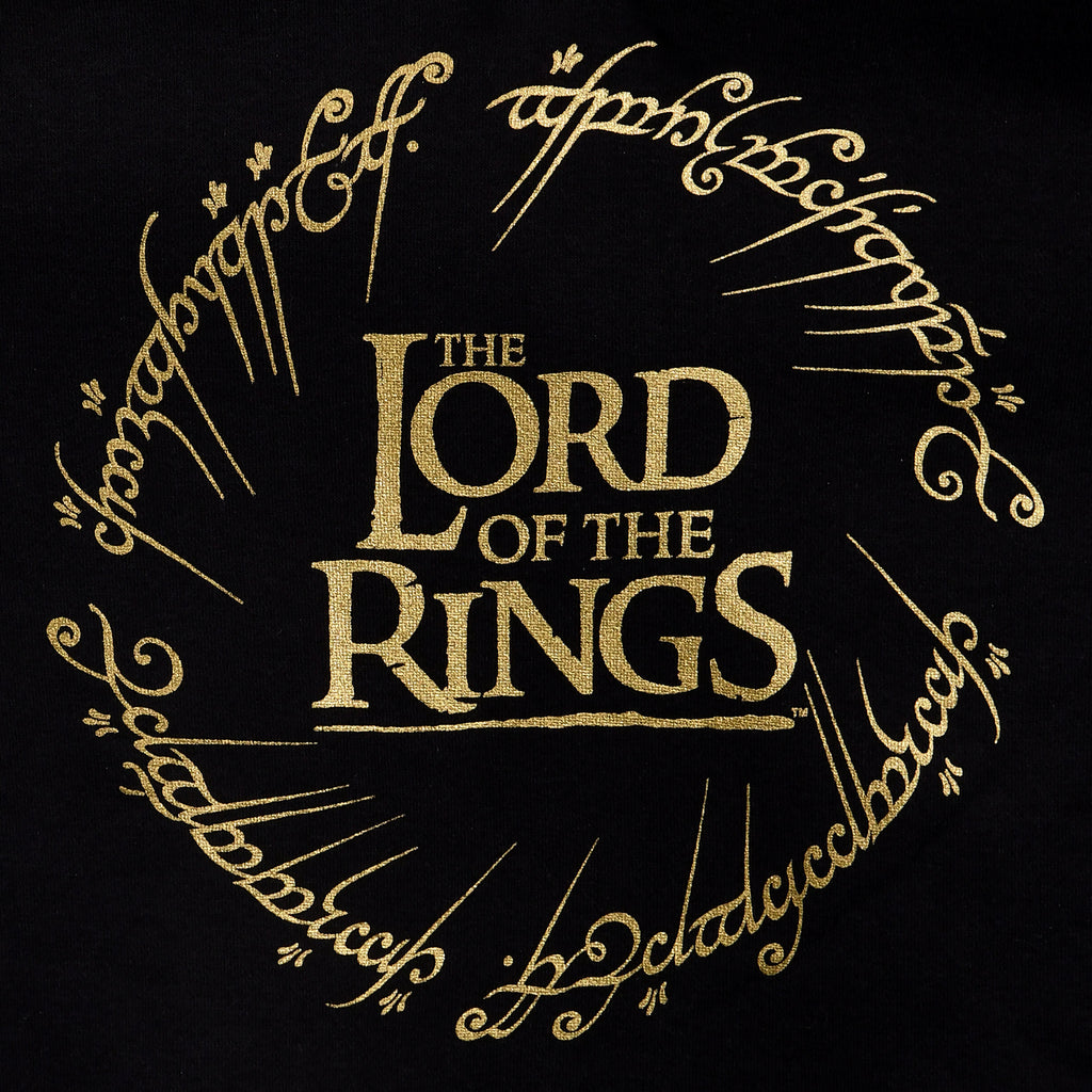 Produktbild Der Herr der Ringe - Der Eine Ring Hoodie schwarz