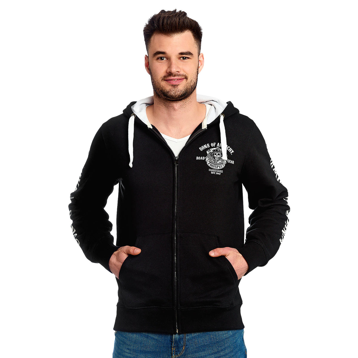 Produktbild Sons of Anarchy - Men of Mayhem Kapuzenjacke schwarz