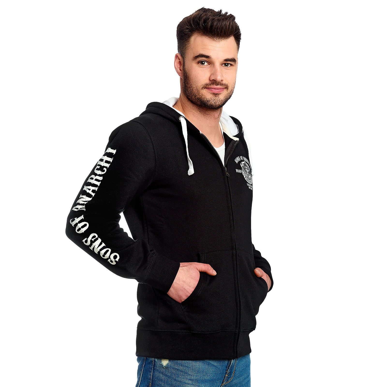 Produktbild Sons of Anarchy - Men of Mayhem Kapuzenjacke schwarz