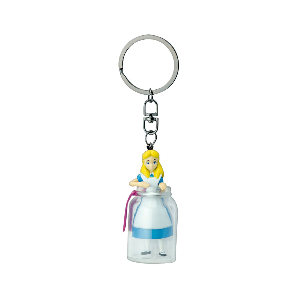 Produktbild Alice im Wunderland - Alice in Flasche 3D Schlüsselanhänger