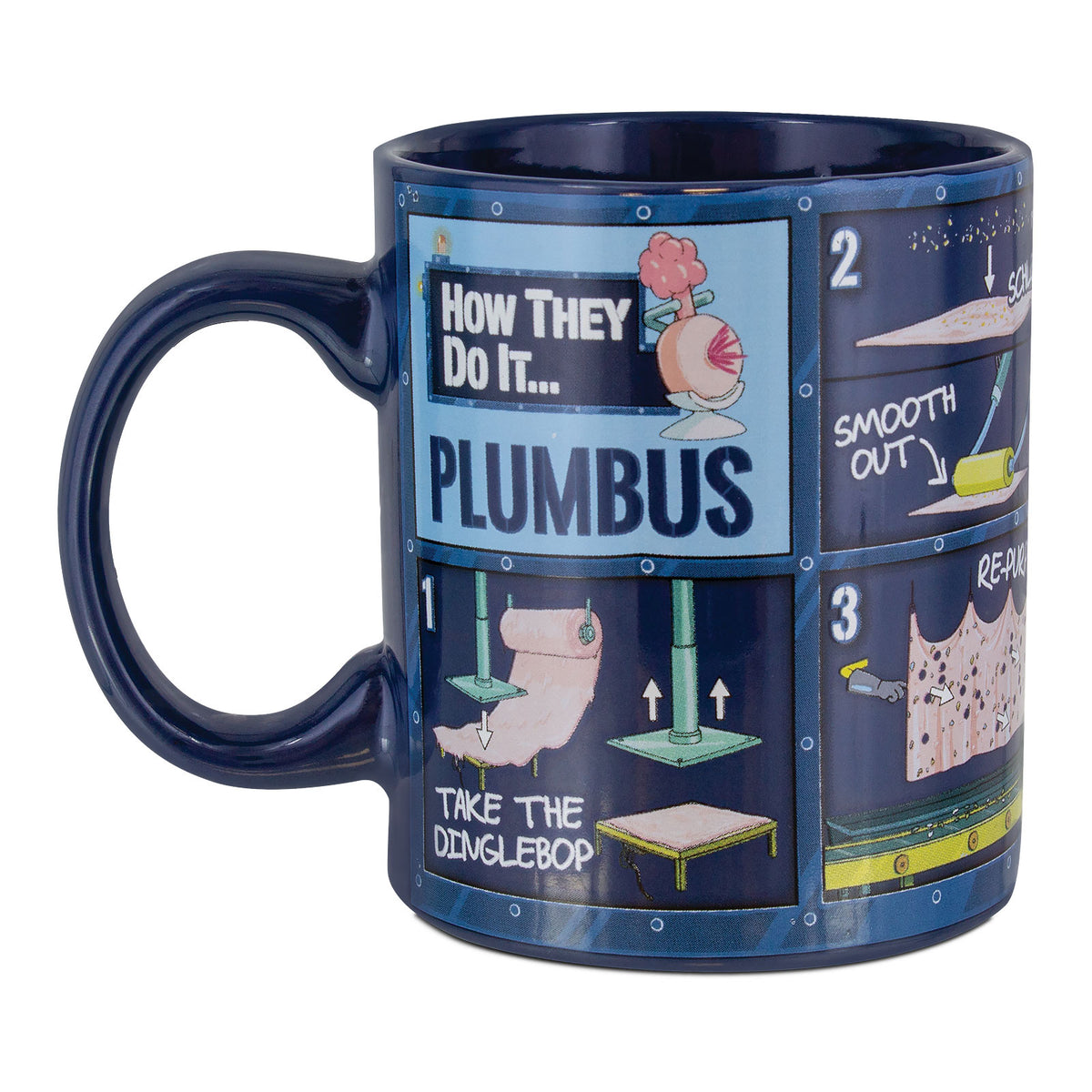 Produktbild Rick and Morty - Plumbus Instruction Tasse