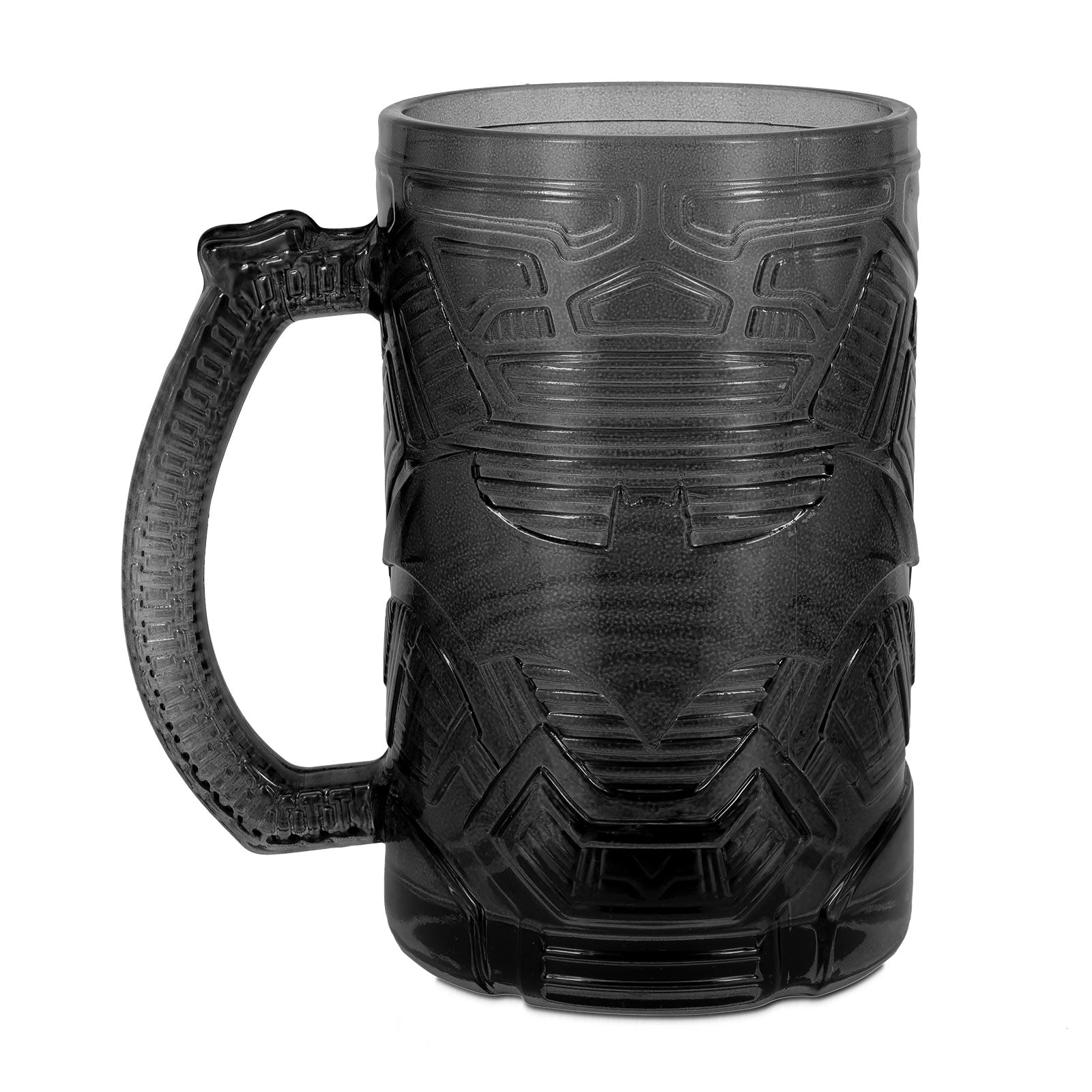 Produktbild Batman Logo Relief Glaskrug schwarz